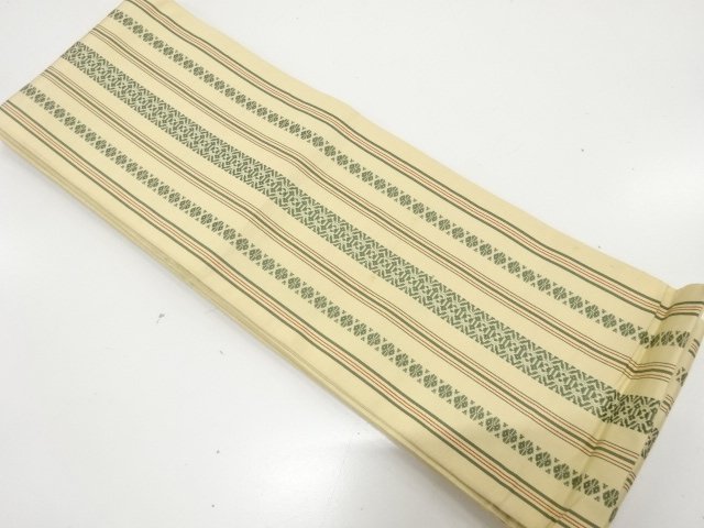JAPANESE KIMONO / HANHABA OBI / CHIKUZEN HAKATA 